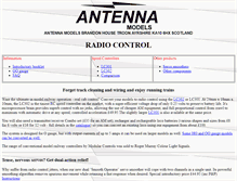 Tablet Screenshot of antenna-models.com